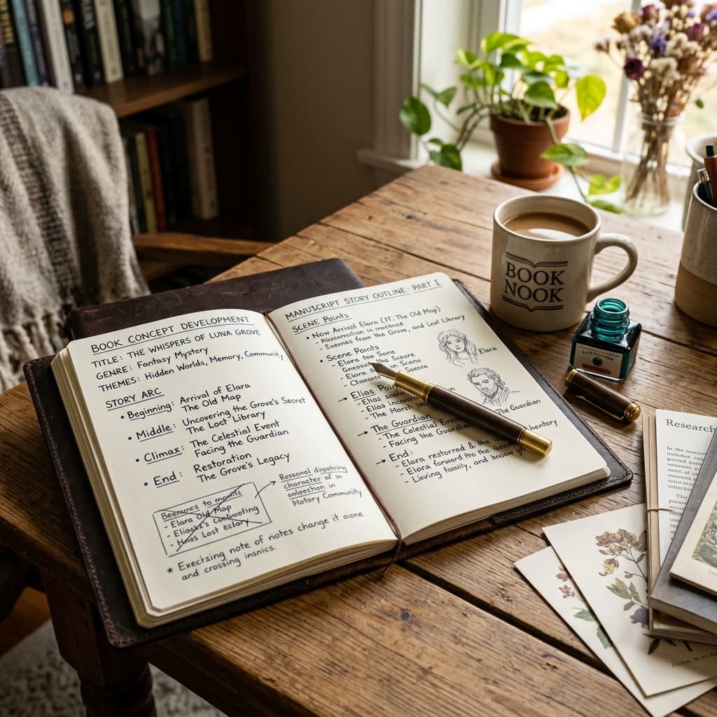 Book Concept Development Services for Authors Ready to Write