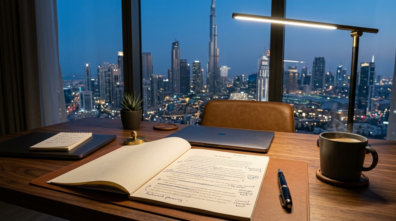 Book Editor Dubai Helping Authors in USA, UAE, Qatar and KSA Publish with Confidence